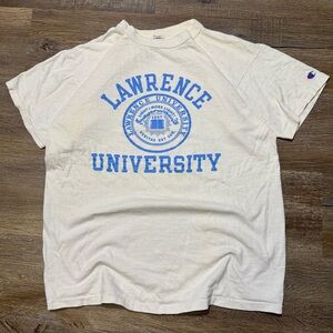 VTG 70-80s Lawrence University Champion T shirt